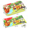 Set of 2 Different Wooden Jigsaw Puzzles Toys for Children