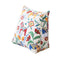 Pack of 2 Cotton Wedge Pillows - Canvas Pillow Cushion - mishiKart