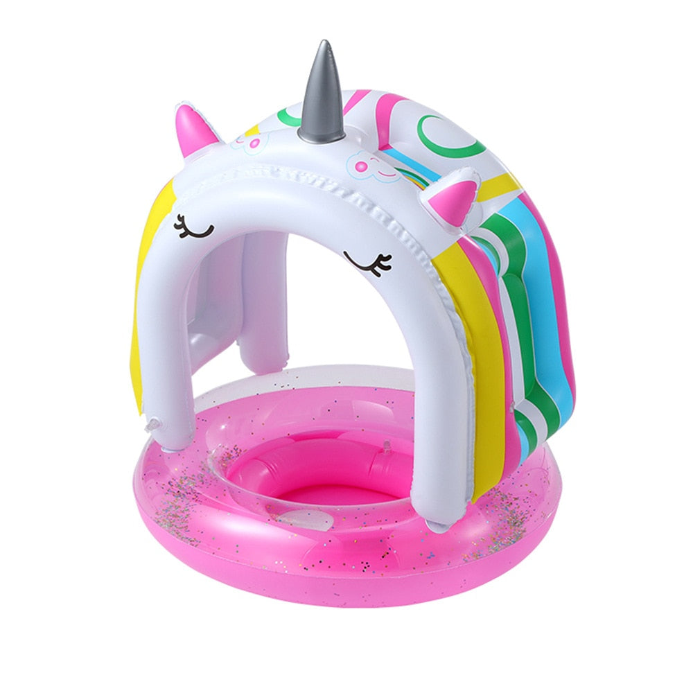 Inflatable Float Swimming Pool Ring Baby Infant Seat