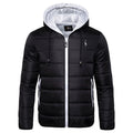 Waterproof Winter Jacket Men Hoodied Warm Winter Coat