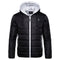 Waterproof Winter Jacket Men Hoodied Warm Winter Coat