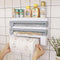 Paper Towel Holder Storage Rack Kitchen Organizer Dispenser