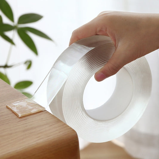 Nano Magic Tape Double Sided Transparent No Trace Reusable Waterproof