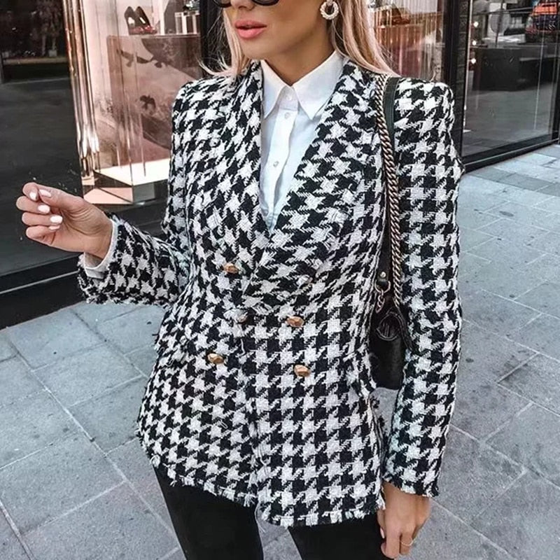 Women Tweed Jackets Office