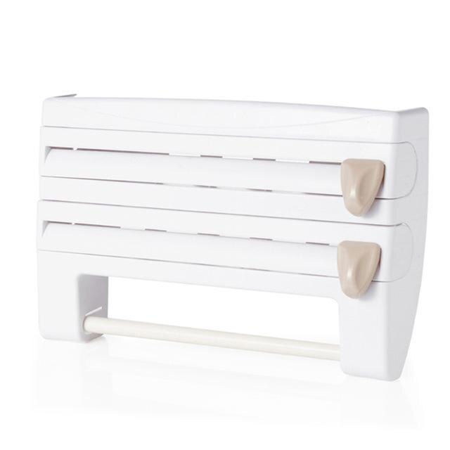 Paper Towel Holder Storage Rack Kitchen Organizer Dispenser