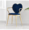 Heart-Shaped Nordic Creative Dining Chair