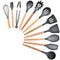 Cooking Tools Set Kitchen Utensils Kitchenware Silicone Non-stick Spatula Spoon 26