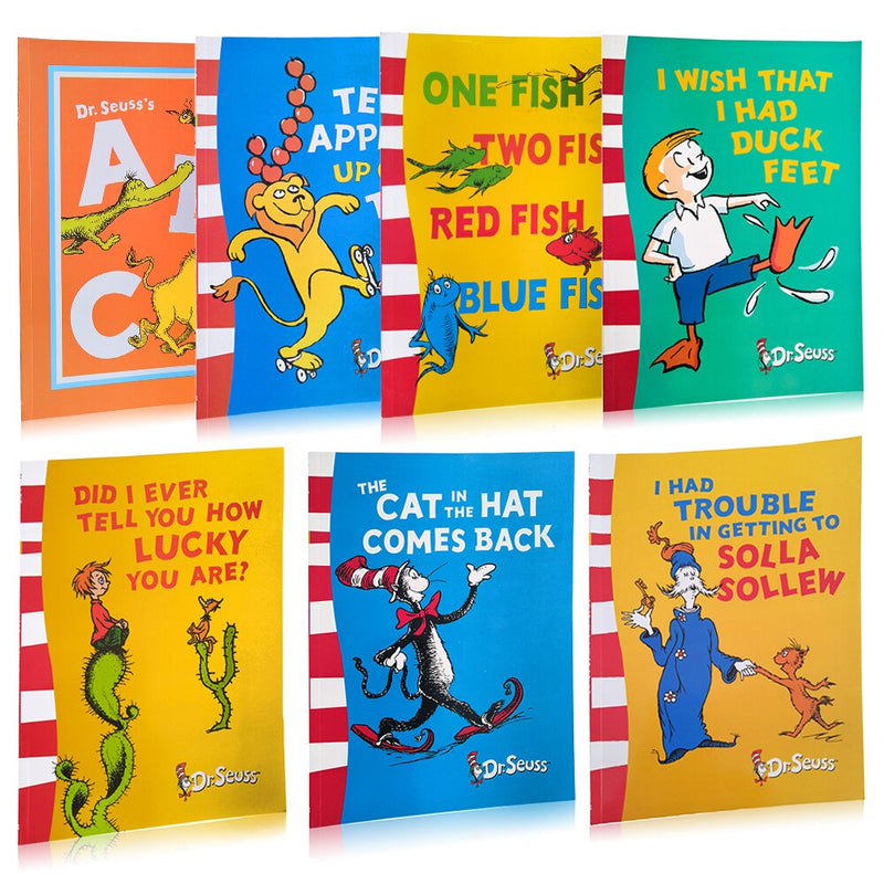 Dr Seuss ABC Children Picture Books Sets In English