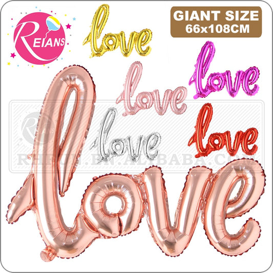 Love Letter Foil Balloons Party Decoration