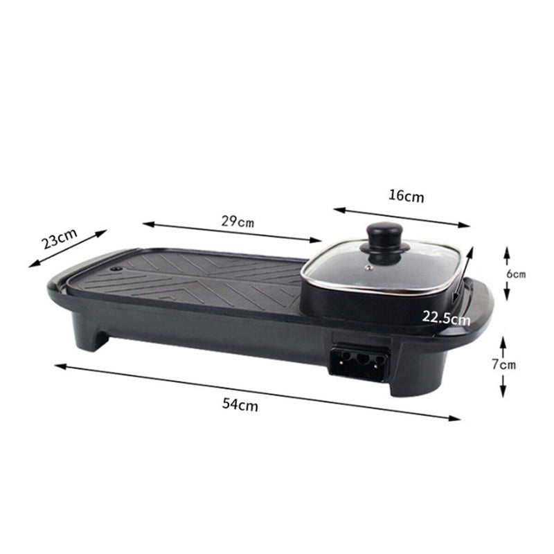 DOITOOL 1 Set Korean Non-Stick Baking pan Barbecue Portable Hot Plate Grill  pan for samgyupsal Stove Grill Outdoor Grills Coating Grill Pan cast Iron