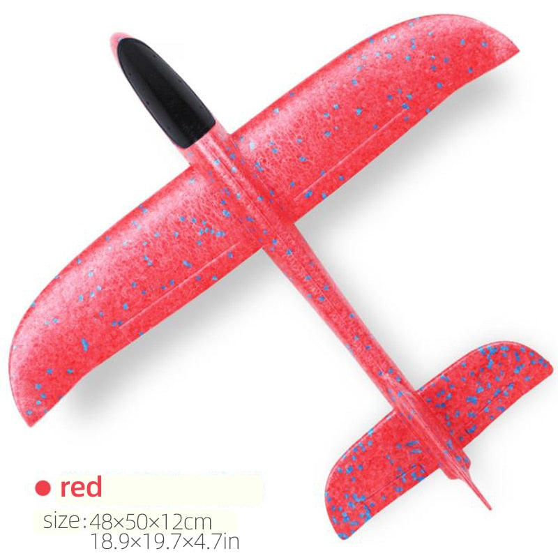 foam throwing glider plane