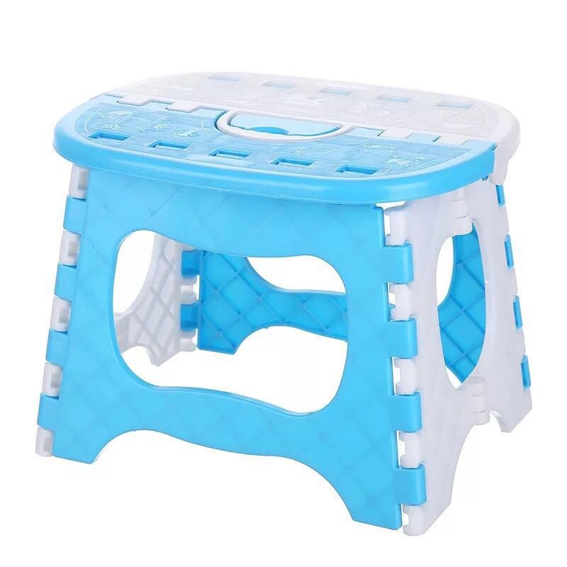 Set of 2 - Folding Step Stool Foldable Camping Stool