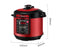 Midea 6L Pressure Cooker Electric Rice Cooker WQC60A5