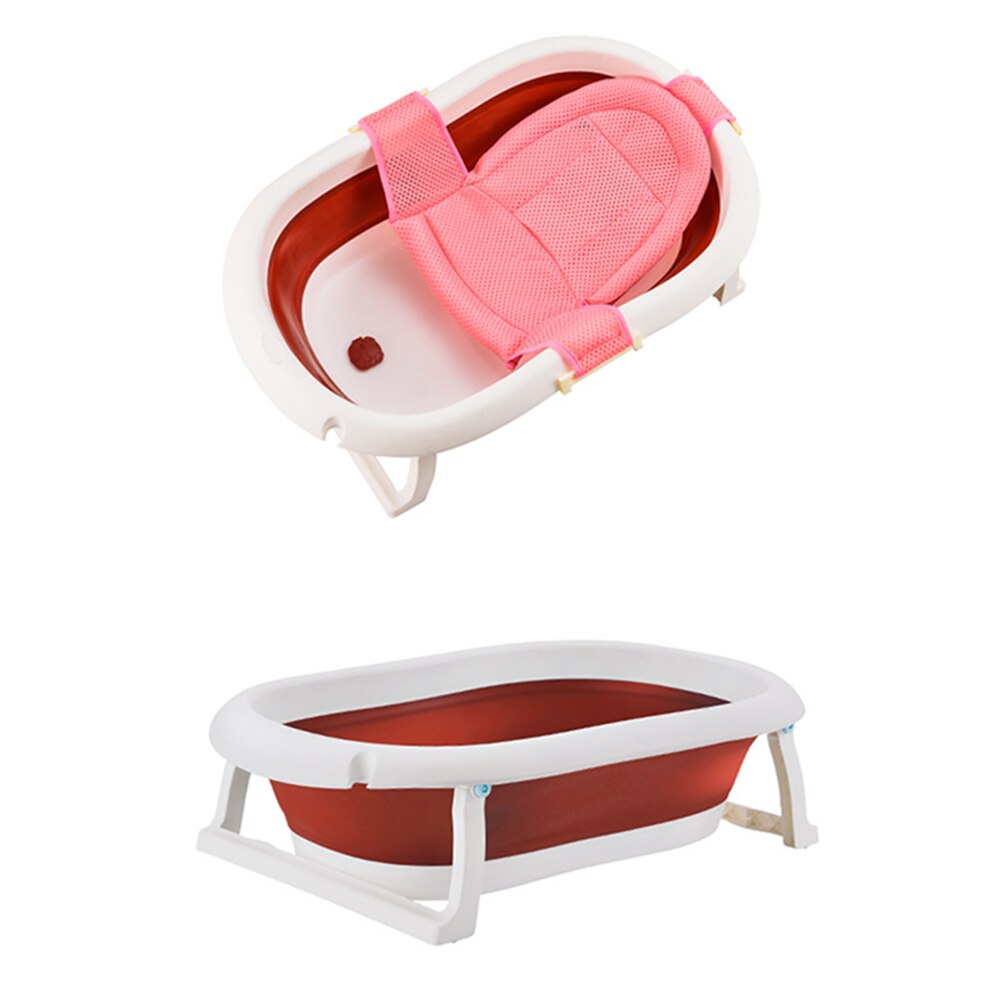 Newborn Baby Folding Bath Tub Baby Swim Tubs Non-Slip