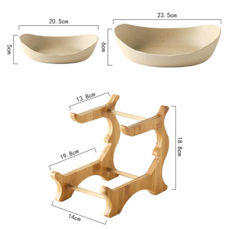 Creative Ceramic Dish Multi-layer Fruit Sushi Plate Snack Plate