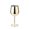 Stainless Steel Single Layer Goblet Wine Glass