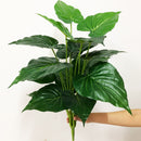 Large Artificial Monstera Tree Tropical Palm Fake Plant