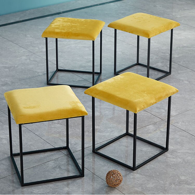 Rubik Cube Sofa Stool Dining Stool 5 piece Folding Stool Space Saving