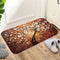 Pack of 2 Carpet - Tree Pattern Anti-Slip Door Mats Kitchen Bathroom Living Foom Floor Mat Rug 5