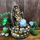 Ganesha Statue Elephant Hindu God Idol Water Fountain