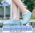 Set of 2 pairs - Waterproof Shoe Cover Silicone Unisex Boots For Outdoor Rain