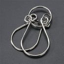 Metal Wire Puzzle IQ Mind Brain Teaser Puzzles Game Educational Toys