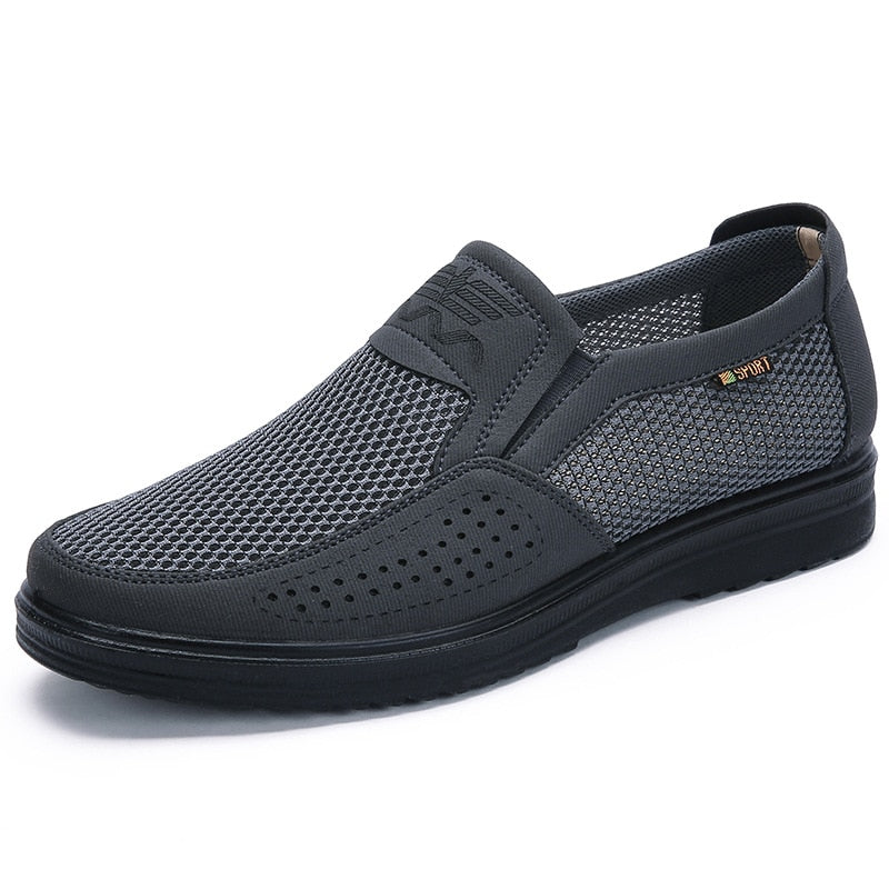 Men Casual Shoes Summer Mesh for Men Flats Shoes