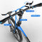 Grey 20 Inch Folding Bicycle 7 Speeds Aluminium Alloy Frame Ultralight Weight