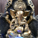 Ganesha Statue Elephant Hindu God Idol Water Fountain