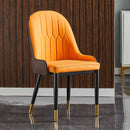 Nordic Dining Chair with Backrest