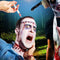 Halloween Horror Headband Scary Blood Fake Axe Knife hairbands Prop