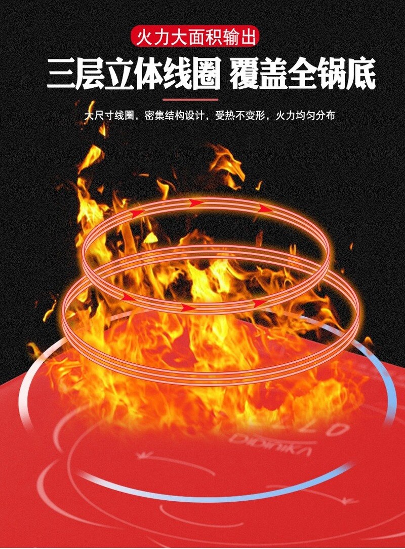 Induction Cooker Mini Portable Electromagnetic Furnace