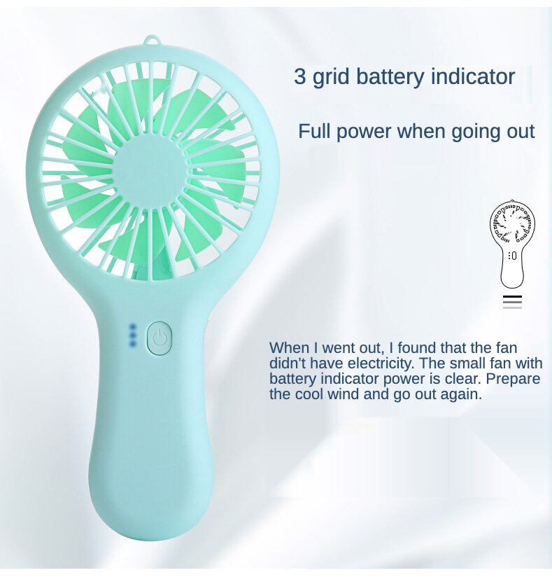 Portable Hand Pressure Fan Mini Cooling Air Conditioner