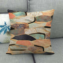 Pack of 2 - Golden Edge Design Pillow Covers Cushion Cover