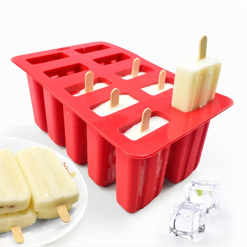Silicone Ice Cream Mold Maker Cube