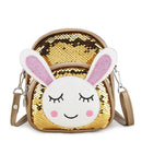 Mini Size Cute Rabbit Sequins Backpacks Girls Rucksacks Fashion