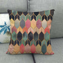 Pack of 2 - Golden Edge Design Pillow Covers Cushion Cover
