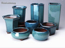 Succulent Plants Flower Pot Creative Ceramic Flower Pots Purple Sand Breathable Office Balcony Decor Planter Pots