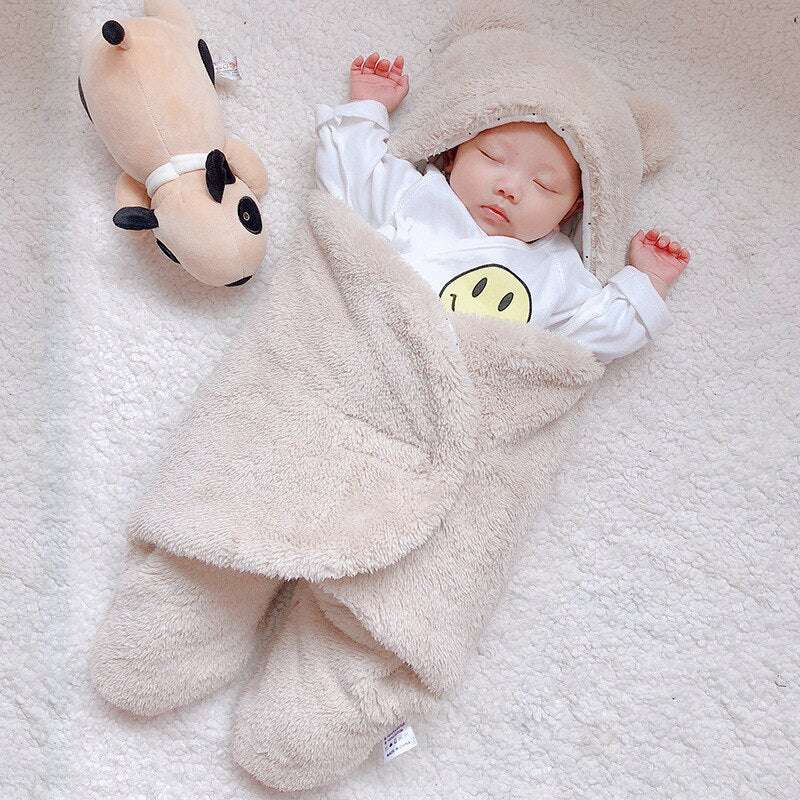 Infant Soft And Winter Sleep Blanket Warm Fleece Blanket