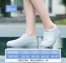 Set of 2 pairs - Waterproof Shoe Cover Silicone Unisex Boots For Outdoor Rain