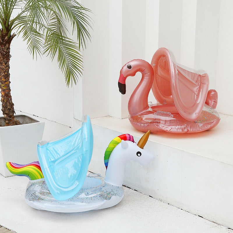 Inflatable Float Swimming Pool Ring Baby Infant Seat