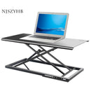 Teds High Quality Pneumatic Lifting Laptop Computer Table Metal