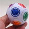 Creative Spheric Magic Rainbow Ball Plastic Magic Puzzle Children Educational Cube