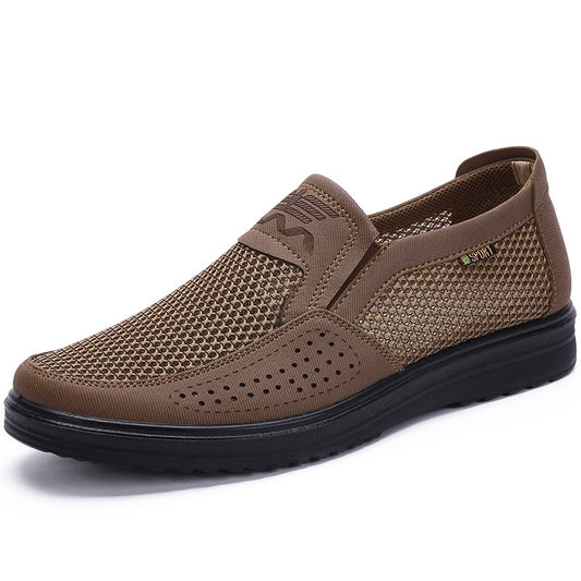 Men Casual Shoes Summer Mesh for Men Flats Shoes