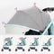 Twin Baby Stroller Lightweight Folding Detachable Pram