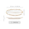 Gold Plating Ceramic Plate Feather Tray Tableware