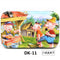 Set of 2 Different Wooden Jigsaw Puzzles Toys for Children