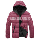 Unisex Fashion Winter Coat Men Jacket Warm Thicken Zip Up