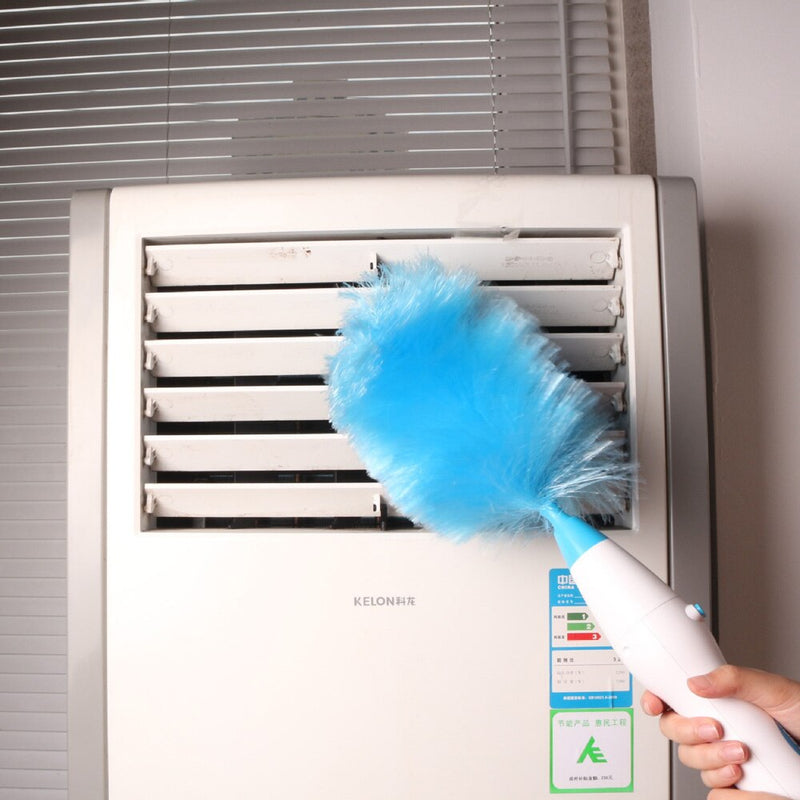 Electric Feather Duster Adjustable Window Cleaning Brush