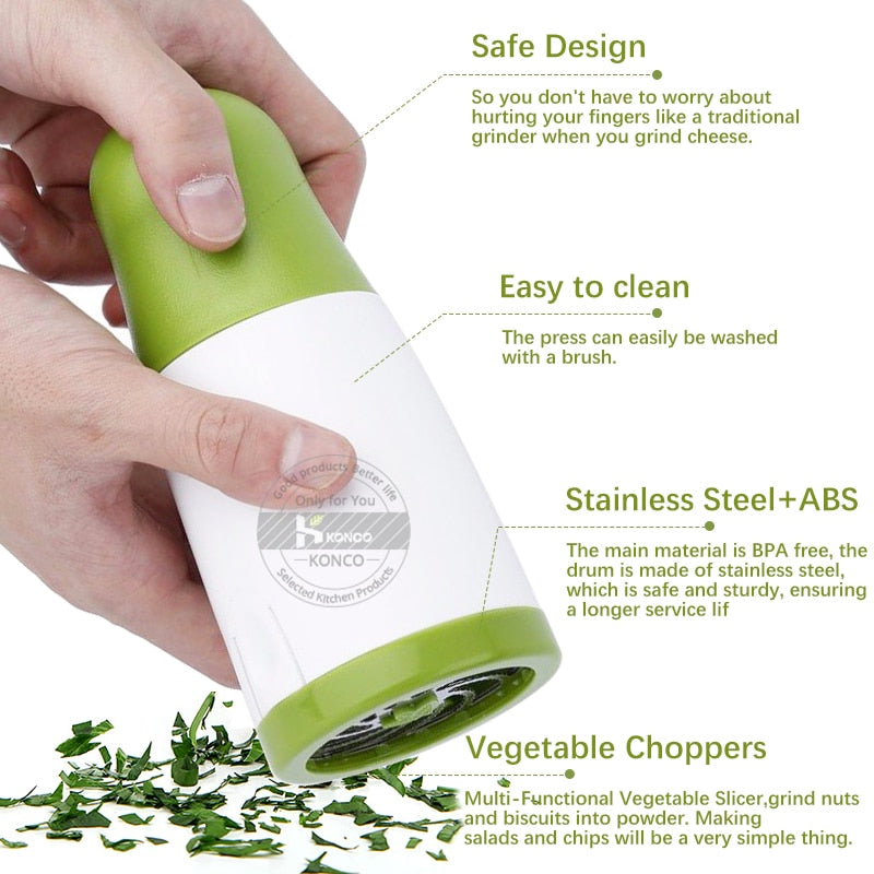 Herb Grinder Shredder Chopper Vegetable Cutter